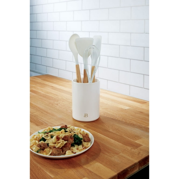 Beautiful By Drew Barrymore Kitchen Utensil 5 Piece Set with Silicone Tools - Picture 9 of 10